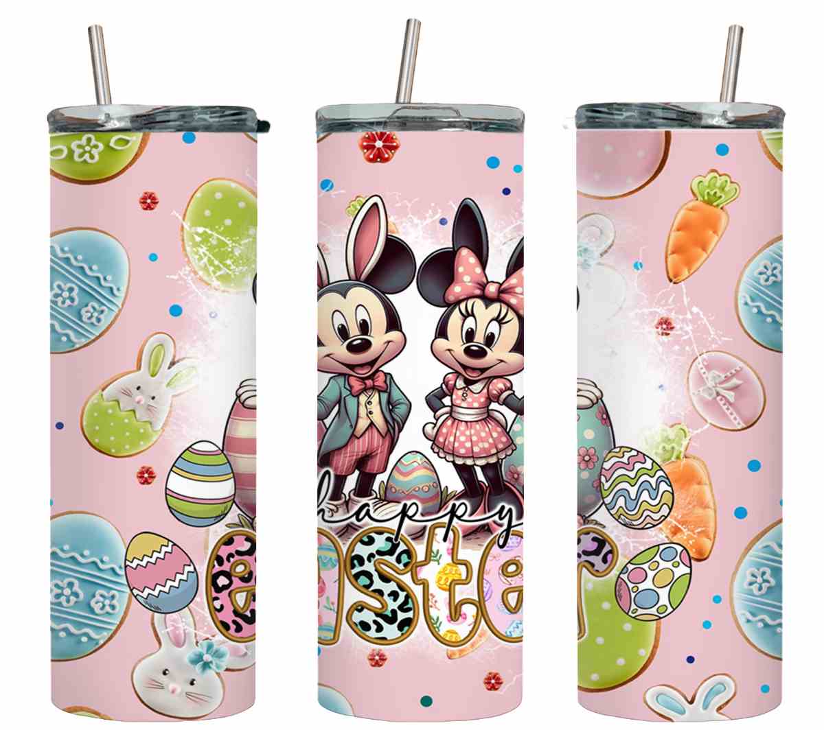 Happy Easter Mickey and Minnie-8967